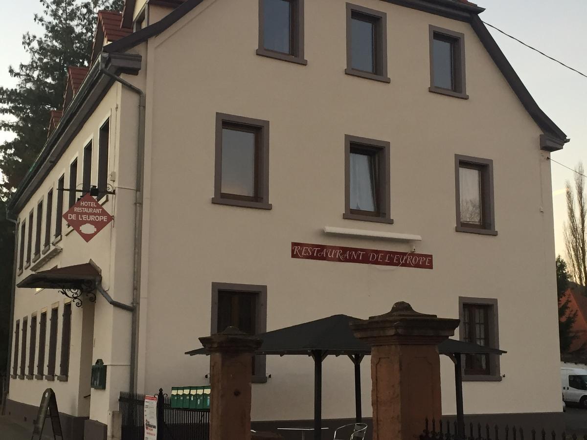 Hotel Restaurant De L'Europe Wissembourg Eksteriør billede